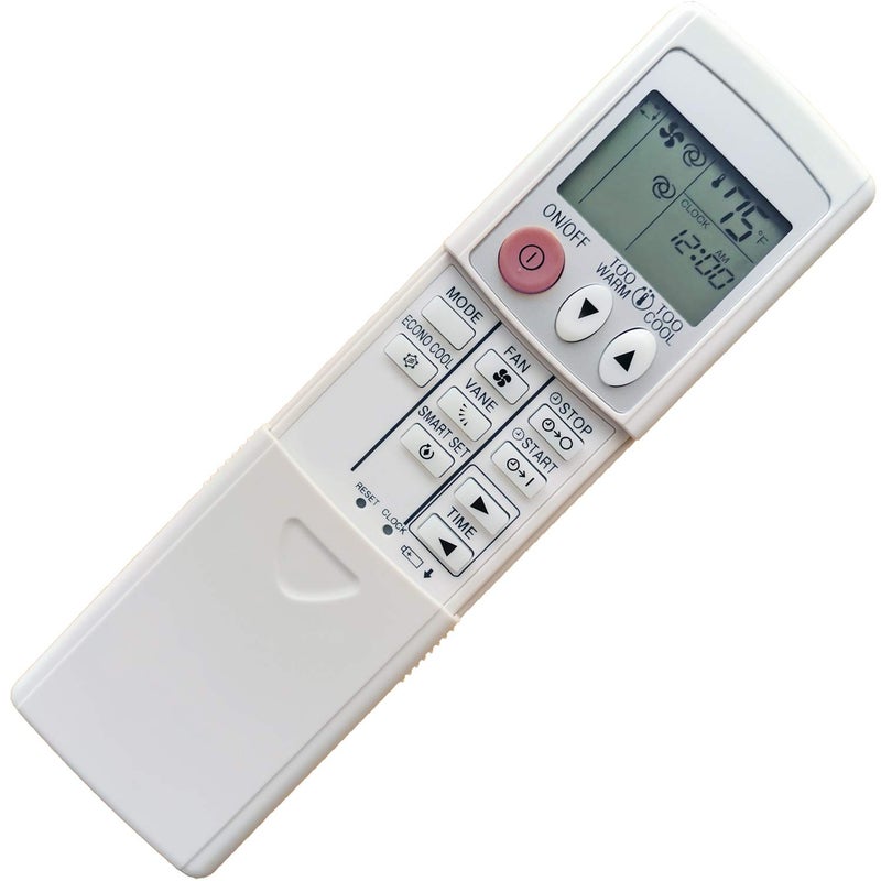 CHOUBENBEN Replacement Mitsubishi Electric Mr Slim Air Conditioner Remote Control MSY-GE09NA MSY-GE12NA MSY-GE15NA MSY-GE18NA MSY-GE09NA-8 MSY-GE12NA-8 MSY-GE15NA-8 MSY-GE18NA-8 - Image 2